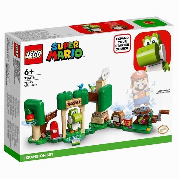 Конструктор LEGO Super Mario Будинок подарунків Йоші додатковий набір 246 деталей з 6 років 71406 фото 2