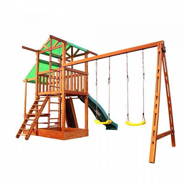 Детский уличный игровой комплекс SportBaby Babyland-7 460х440х320см фото 4