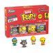 Набор фигурок BITTY POP! Симпсоны Царапка 4 фигурки 2,5 см с полкой 85710 фото 1