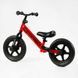Детский беговел Corso Sprint 12" со стальной рамой и EVA колесами красный JR-74115 фото 3