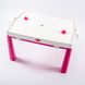 Пластиковий ігровий стіл Doloni з насадкою для аерохокею рожевий 04580/3 фото 2