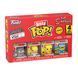 Набор фигурок BITTY POP! Симпсоны Царапка 4 фигурки 2,5 см с полкой 85710 фото 3