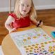 Альбом раскрасок "Цифры" Melissa & Doug 20 листов формата 36х28 см и 230 наклеек MD8566 фото 2