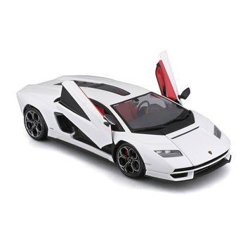 Колекційна модель автомобіля Bburago Lamborghini Countach LPI 800-4, масштаб 1:24, білий 18-21102 фото 1
