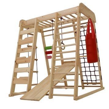 Уличный спортивный уголок для детей SportBaby Акварелька Outdoor фото 1