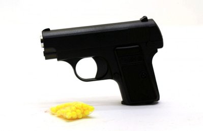 Игрушечный металлический пистолет на пластиковых пульках 6мм CYMA ZM03 фото 1