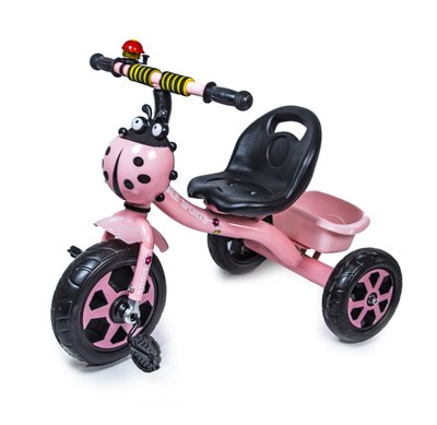 Дитячий триколісний велосипед Scale Sports Рожевий фото 1