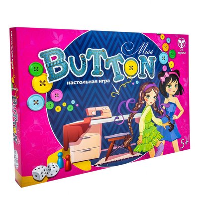 Настільна гра Strateg Miss Button (рос) 30355 фото 1
