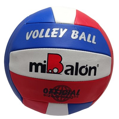 Волейбольний м'яч №5 Extreme Motion PVC діаметр 21 см синьо-червоний FB2339 фото 1