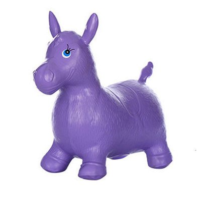 Резиновый прыгун "Лошадка" MS0737 Фиолетовый фото 1