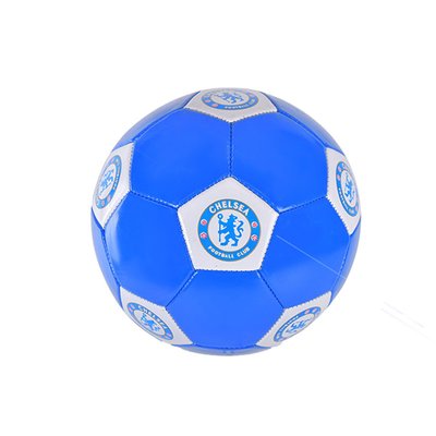 Футбольний м'яч №5 Bambi FC PVC діаметр 21 см Синій YW0244 фото 1