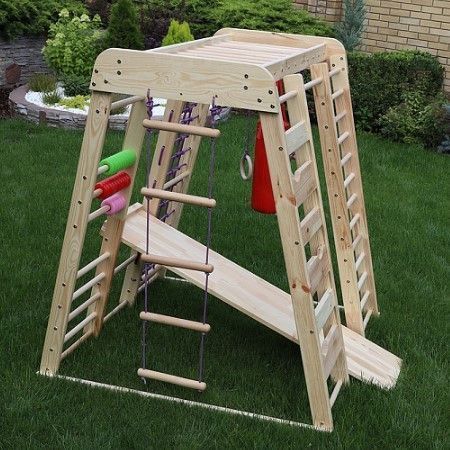 Вуличний спортивний куточок для дітей SportBaby Акварелька Outdoor фото 6