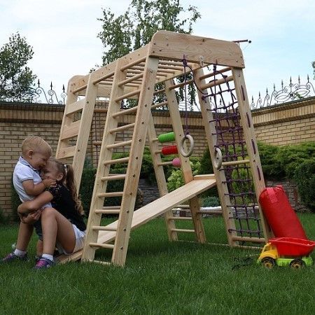 Вуличний спортивний куточок для дітей SportBaby Акварелька Outdoor фото 7