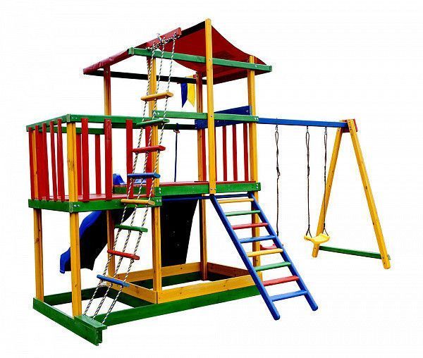 Детский уличный игровой комплекс SportBaby Babyland-11 430х410х320см фото 2