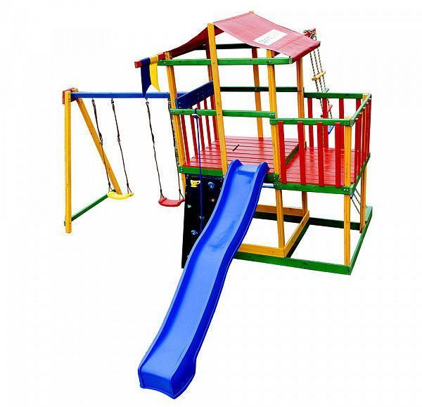 Детский уличный игровой комплекс SportBaby Babyland-11 430х410х320см фото 3