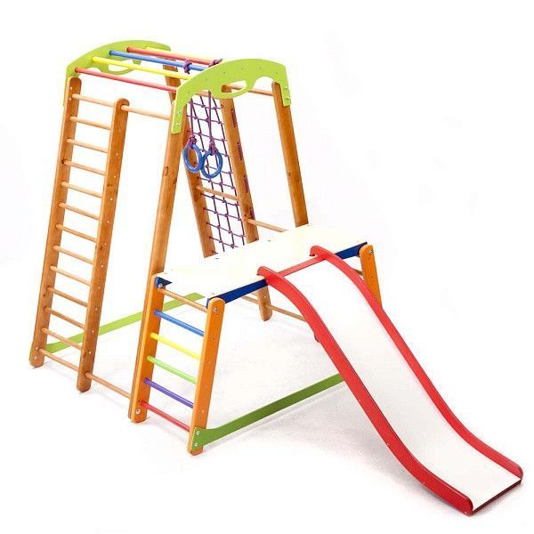 Спортивний куточок для дому Кроха 2 Plus 1-1 SportBaby (6 елементів) фото 5
