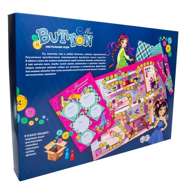 Настільна гра Strateg Miss Button (рос) 30355 фото 3
