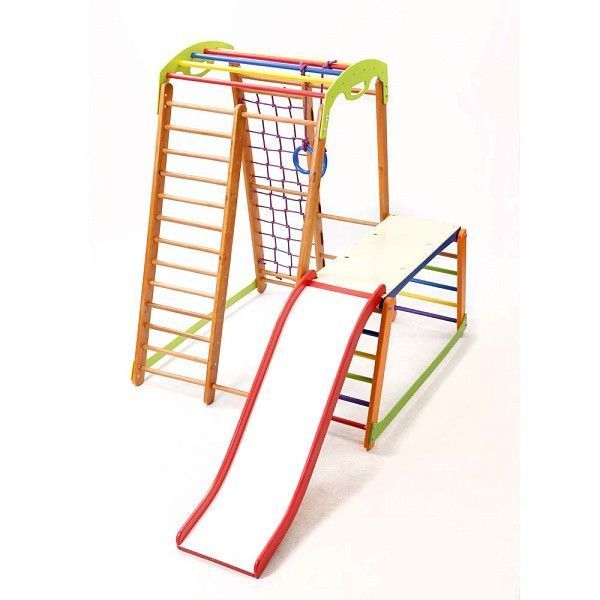 Спортивний куточок для дому Кроха 2 Plus 1-1 SportBaby (6 елементів) фото 7