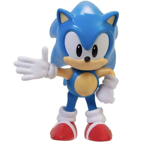 Игровая фигурка с артикуляцией Sonic the Hedgehog Классический Соник 6 см фото 1