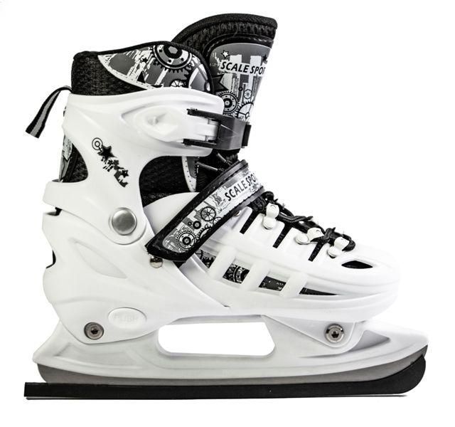 Розсувні ролики - ковзани 38-41 Scale Sports White (2в1) фото 3