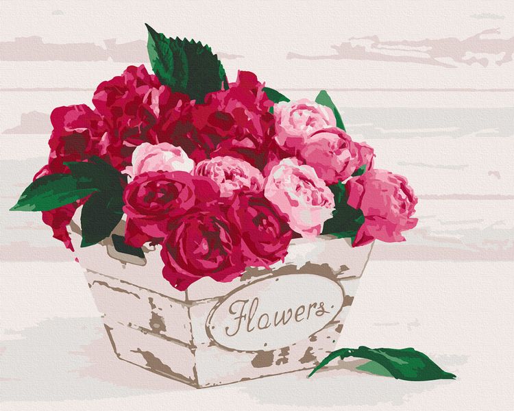 Картина за номерами Art Craft "Flower's box" 38х50см 12137-AC фото 1