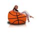 Безкаркасний пуф - мішок Tia 90 х 90 см Баскетбольний м'яч L Оксфорд фото 2