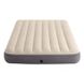 Велюровий надувний матрац для відпочинку та сну Intex подвійний 152x203x25 см 64102 фото 2