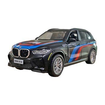 Інерційна машинка TechnoDrive BMW X5 M, масштаб 1:43, чорна фото 1