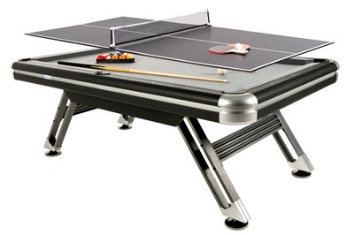 Игровой стол "Бильярд + Теннис PRATO" 7 футов с комплектом аксессуаров для игры 214х120 см фото 1