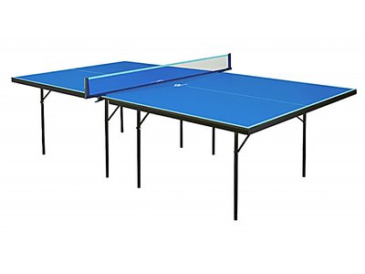 Теннисный стол GSI Sport Hobby Strong Gk-1s с аксессуарами 274х152 см ЛДСП синий фото 1