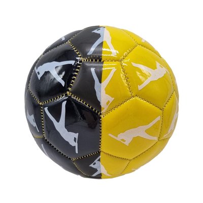 Футбольный мяч детский №2 Bambi PVC диаметр 15 см Желтый C 44734 фото 1