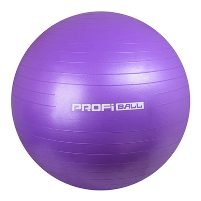 М'яч для фітнесу (фітбол) ProfitBall 65 см Фіолетовий MS 0382 фото 1