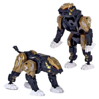 Трансформер – істота JUNFA Золотий собака 10 см HF9989-3 фото 1