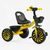 Детский трехколесный велосипед Best Trike стальная рама EVA колеса 10" и 8" желтый SL-12754 фото 1