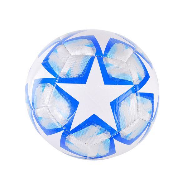 Футбольний м'яч №5 Bambi Star FB2224 EVA діаметр 21 см Синій фото 1