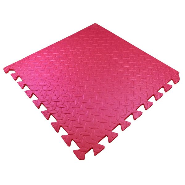 М'яке ігрове покриття для підлоги EVA 51х51х1см Малюк Тia-sport червоний фото 4
