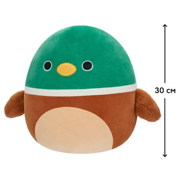 Мягкая игрушка - антистресс SQUISHMALLOWS Утка Эйвери 30 см фото 2