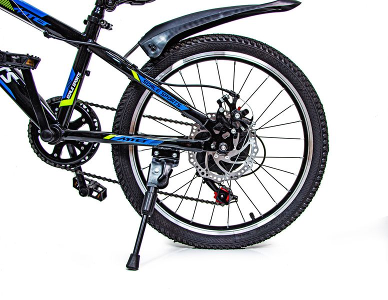 Велосипед подростковый двухколёсный 20" Scale Sports T20 синий фото 4