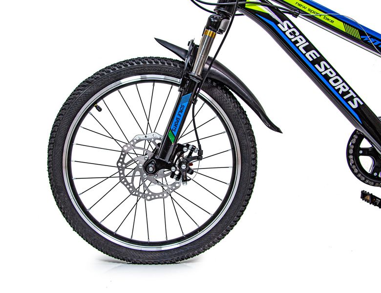 Велосипед підлітковий двоколісний 20" Scale Sports T20 синій фото 3
