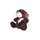 М'яка іграшка Grand Ведмідь з бантом коричневий 25 см фото 2