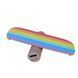 Деревянный балансборд SwaeyBoard Rainbow с EVA покрытием фетровый валик 10 см до 120 кг фото 2