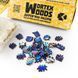 Круглий дерев'яний пазл 50х50 см Wortex Woods Космонавт 508 елементів нестандартної форми PZL20007L фото 4
