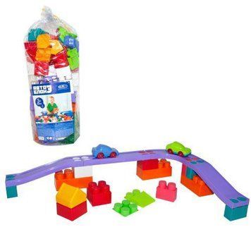 Детский конструктор Colorplast Авто-Блок №3 72 детали 1791 фото 1