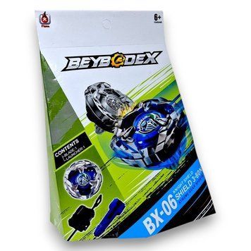 Бейблейд X Лицарський Щит (Beyblade X Knight Shield) сезон 1 стиль захист BX-06 фото 1