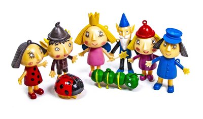Набір ігрових фігурок BEN & HOLLY "Маленьке королівство Бена і Холлі" 8 персонажів в блістері 7.5см фото 1