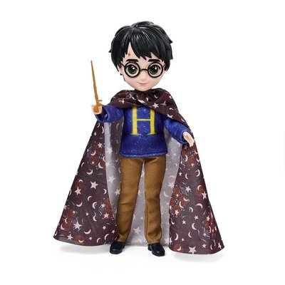 Колекційна фігурка зі світу Гаррі Поттера Wizarding World: Гаррі Делюкс 20 см з аксесуарами фото 1
