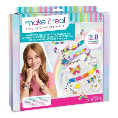 Make it Real: Набір для створення шарм-браслетів «Кольорова перлина» MR1729 фото 1