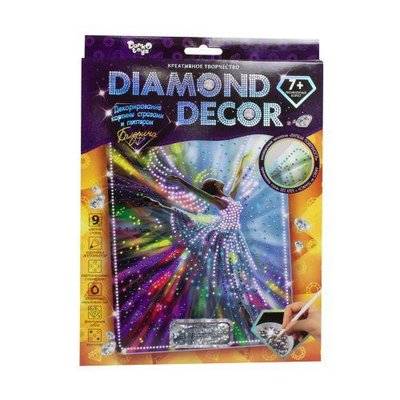 Алмазна мозаїка Danko Toys Diamond Decor: Балерина DD-01-02 фото 1