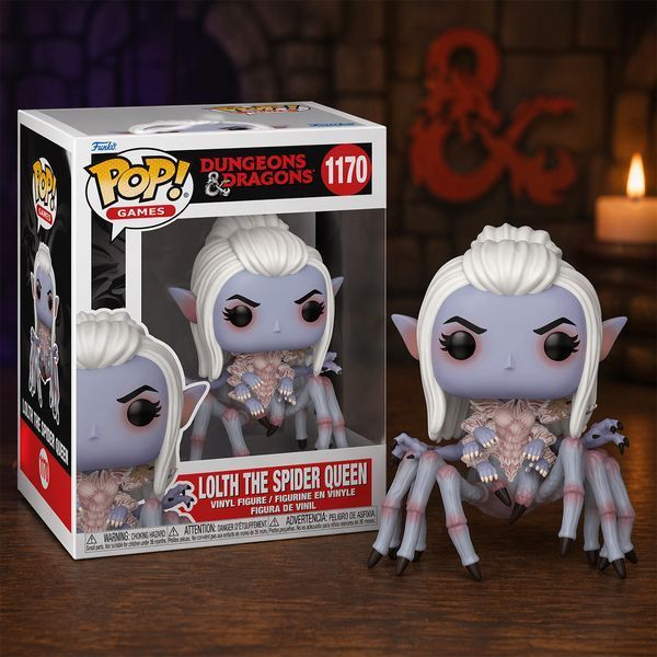 Игровая фигурка FUNKO POP! Подземелья и Драконы Королева пауков 9,3 см 91562 фото 3
