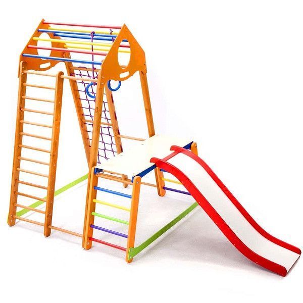 Домашній спортивний комплекс для дітей SportBaby BambinoWood Plus 1-1 фото 6